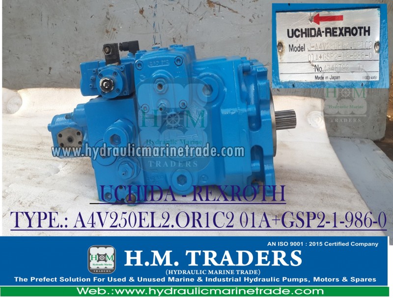 Used PUMP (TYPE.:A4V250EL2.0R1C2) Hydraulic